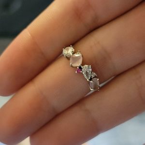 3/$20 Size 6 rose quartz